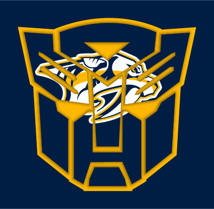 Autobots Nashville Predators logo iron on paper